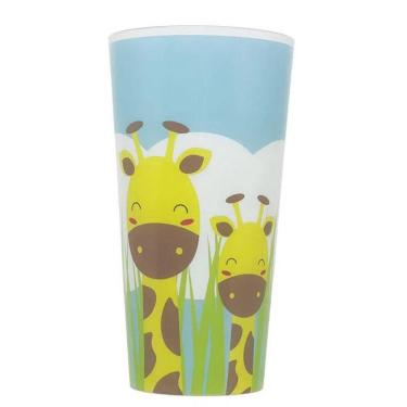 Imagem de Copo Infantil Com Tampa Eco Girafa 400ml - Giro Baby