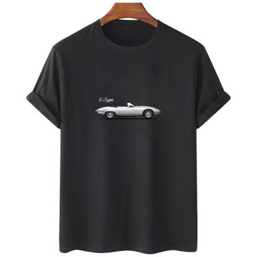 Imagem de Camiseta feminina algodao Jaguar E Type Conversivel Carro
