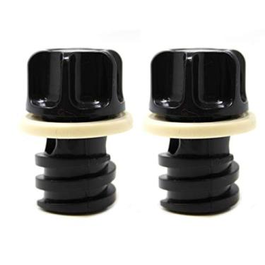 Imagem de JSP Manufacturing Conjunto de plugue de drenagem e vedação de refrigerador compatível com Yeti, RTIC, ORCA, OVO, refrigeradores Bird Dog 70QT 110QT (2)