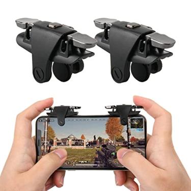 Imagem de Cosmos 1 par de controles de gatilho de jogos para celular compatível com PUBG Mobile Sensitive Shoot e Gatilho de mira compatível com Android e iPhone