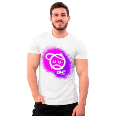 Imagem de Camiseta Grafite Spray Desenho Sad Shap Life T-Shirt Algodão - Mecca