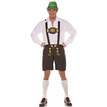 Imagem de UNDERWRAPS Conjunto de fantasia masculina Oktoberfest, Marrom, One Size