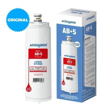 Imagem de Refil Purificador Acquabios Compatível Com Filtros Ibbl Ab+5