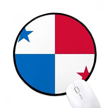 Imagem de DIYthinker Tapete de mouse para computador com a bandeira nacional do Panamá América do Norte para área de trabalho