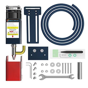 Imagem de LUGU S30 Pro 10W Módulo Lente Intercambiável Embutida Air Assist Corte Limpo pa impresso 3D DIY Compatível com S9/S6pro/S6 A5/A5Pro (12V) Máquina de corte a