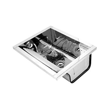 Imagem de Docol Tanque Reto 63x51,5x26 Alto Brilho 35 l Sobrepor - Cod.Novo: 90017051159 Cod.Antigo: 017051CH