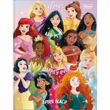 Imagem de Caderno Brochura Tilibra Princesas 96 Folhas