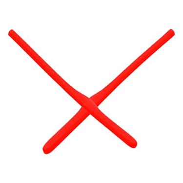 Imagem de Mryok Meias de substituição para óculos Oakley Keel/Keel Blade/Wingback OX3122 OX3125 OX5089 OX5148 – Vermelho