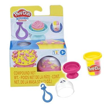Imagem de Massinha Play-Doh Cupcakes Kit Com Moldes Hasbro F1788