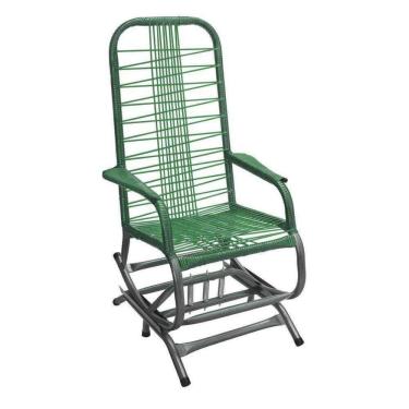 Imagem de Cadeira de Balanço de Fio Verde Fortmix