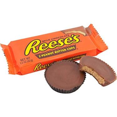 Imagem de Reese's Peanut Butter Cups - Hersheys - Chocolate ao Leite & Manteiga de Amendoim - Importado dos Estados Unidos