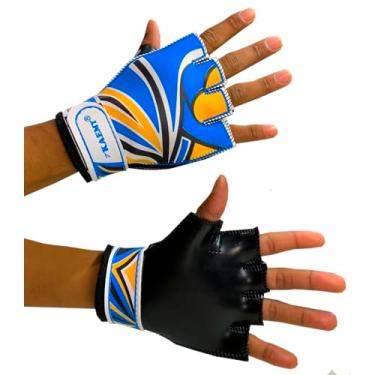 Imagem de Luva Futsal Infantil (Azul/Amarelo, G)