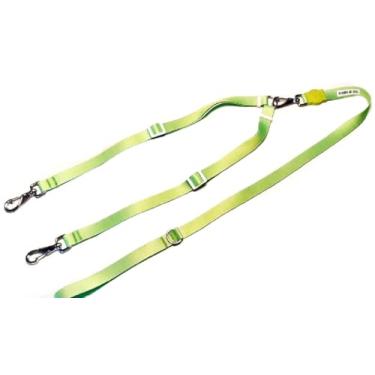 Imagem de Guia Dupla Para Cachorro com Destorcedor - GARI & Co (VERDE)