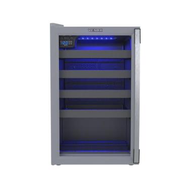 Imagem de Champanheira Venax 24 Garrafas Cinza Porta Invertida 127V