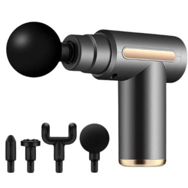 Imagem de Pistola Massageadora Muscular Profissional Elétrica Corporal Fisioterapia INNOVI CRAFT (Cinza)