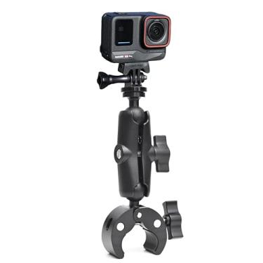 Imagem de Fotoleey Suporte para motocicleta/bicicleta compatível com Insta360 X4, X3, X2, Ace Pro, Ace, One RS