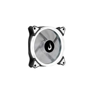 Imagem de Ventoinha Rise Mode Galaxy Led, 120mm, Branco - RM-FN-01-BW