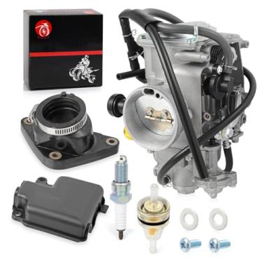 Imagem de Carburador e bota coletor de admissão Para Honda TRX400EX Sportrax 400EX TRX400X 1999-2014 Carb