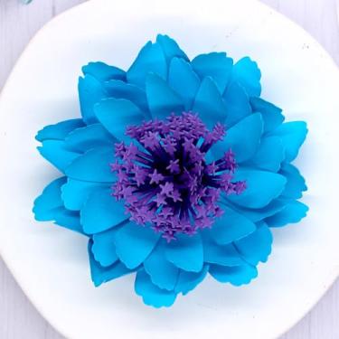 Imagem de KSCRAFT Big Zinnia Flowers, moldes de corte de metal, estênceis para álbum de recortes, decoração em relevo, cartão de papel faça você mesmo