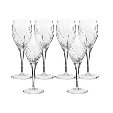 Imagem de Jogo de taças vinho tinto em cristal Strauss Clássicos 100.033 6 peças 215ml