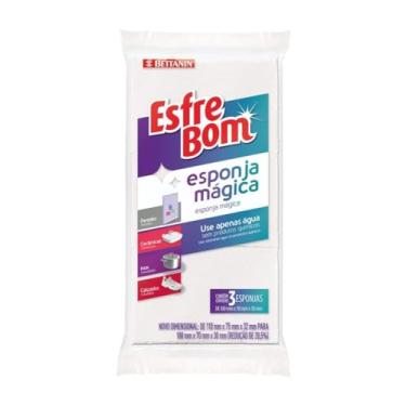 Imagem de EsfreBom - Esponja Mágica, Conjunto com 3 unidades, Bettanin