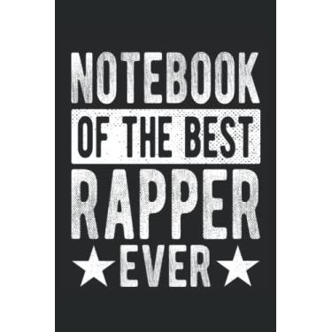 Imagem de Caderno Rapper: Caderno Blanko Grade de pontos | 15 cm x 23 cm | Páginas de grade de 120 pontos | Capa mole | Perfeito para notas, textos, registros etc.