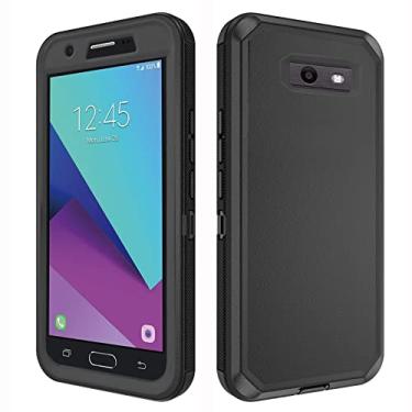 Imagem de Asuwish Capa de celular para Samsung Galaxy J7 Prime 2017 J 7 Skypro Sky Pro J7V V S727VL capa de celular híbrida à prova de choque protetora resistente acessórios móveis Glaxay Halo 7J Perx J7prime