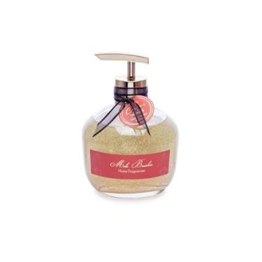 Imagem de Sabonete Luxo Cereja E Avela Glitter Dourado 350ml Mels Brushes