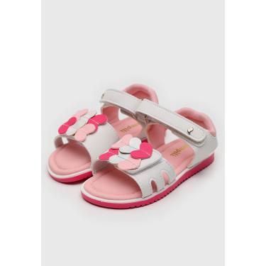 Imagem de Infantil - Sandália Pampili Coração Off-White Pampili 488001 menina