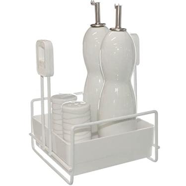 Imagem de Galheteiro, Metaltru, Branco com Branco