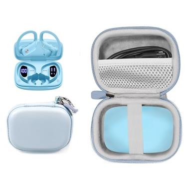 Imagem de getgear Capa para fones de ouvido bmani sem fio Bluetooth 48 horas Play Back Sport (azul celeste)