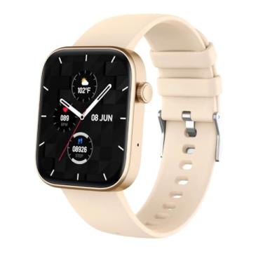 Imagem de Relógio Smartwatch P71 Tela 1,9" Chamada Bluetooth (Dourado)