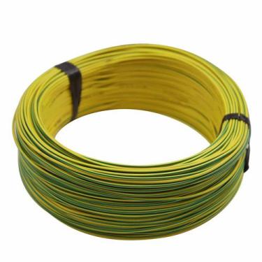 Imagem de 100m Cabo Flex. Automotivo 0.50mm Amarelo e Verde - Cód.9263 - ASLLAN 