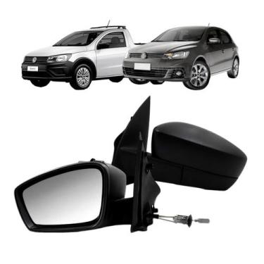 Imagem de Retrovisor manual p/ saveiro g6 gol 2 portas motorista eb1001 - SPJ