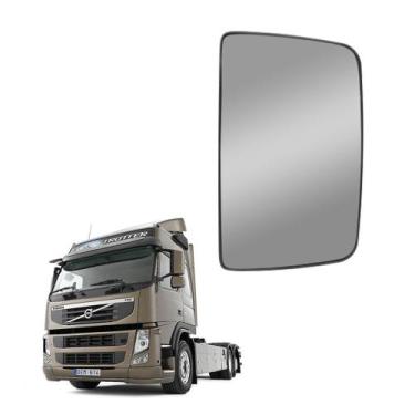 Imagem de Vidro com Base Espelho Retrovisor p Volvo VM 2006 em Diante - Fabbof