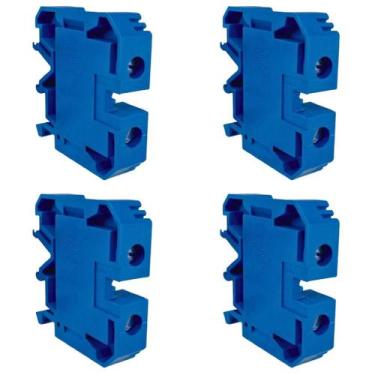 Imagem de Kit Borne SEK Azul  Cabo 16mm - SIBRATEC, 10 peças