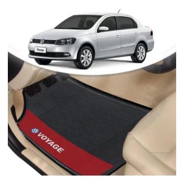 Imagem de Jogo 4 Tapetes De Carro Volkswagen Voyage Automotivo Personalizado - L