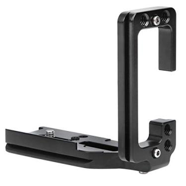 Imagem de Liga de Alumínio Placa de Liberação Rápida L Alça de Suporte da Câmera para CanonR5, Cnc Processado, Leve, Fácil Manutenção