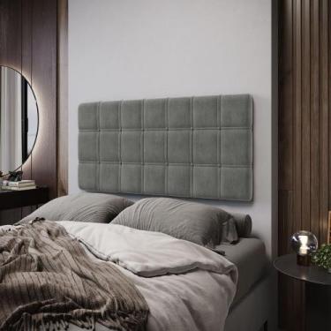 Imagem de Painel Rana 140 / Z-008 Sued Cinza - ARADECOR, Cinza, CASAL PADRãO