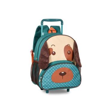 Imagem de Mochila Infantil Meninos Meninas Animais Zoo Clio Pets Original Creche