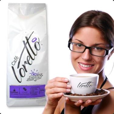 Imagem de Café Torrado em Grãos Arábica Gourmet Loretto 500g - Loretto Cafés Esp