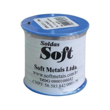 Imagem de Estanho em Fio para Solda 1mm 60x40 500g Soft