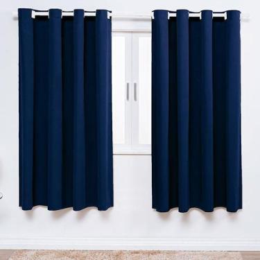 Imagem de Cortina Para Varão Quarto Do Bebe Menino Marinho - Beatriz Enxovais