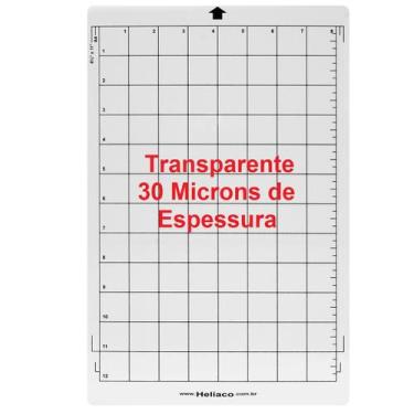 Imagem de kIT 5 Bases Corte Helíaco A4 Retrato 30m com Cola Compatível Silhouett