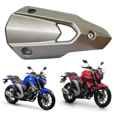 Imagem de Protetor Escapamento Fz25 Fazer 250 2018 2019 2020 2021 2022 2023 PRAT
