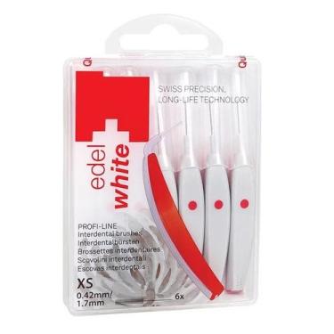 Imagem de Escova Interdental EasyFlex Edel White c/ 6 Vários Tamanhos