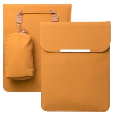 Imagem de Capa para laptop de 13 polegadas, capa de couro PU à prova d'água para MacBook Pro MacBook Air 2020, Surface Laptop, Dell XPS de 13,3 polegadas, Matebook X Pro, HP, ASUS Lenovo Ultra Slim Notebook