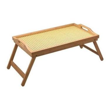 Imagem de Bandeja Dobrável De Bambu - Gourmet - 50 Cm - Oikos