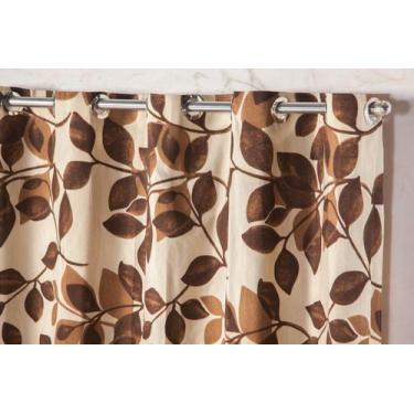 Imagem de Cortina Capri 3,00m x 2,70m Estampada Delicada Poliéster Sala de Estar