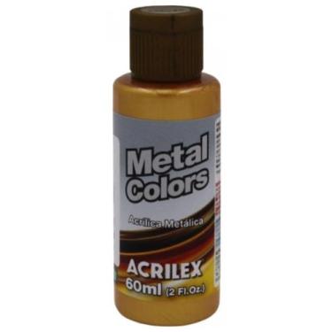 Imagem de Tinta Metal Colors 60ml - 532 Ouro Acrilex